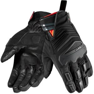 Rukavice na motorku Seventy Degrees SD-T13 Aspen Light čierno-červené
