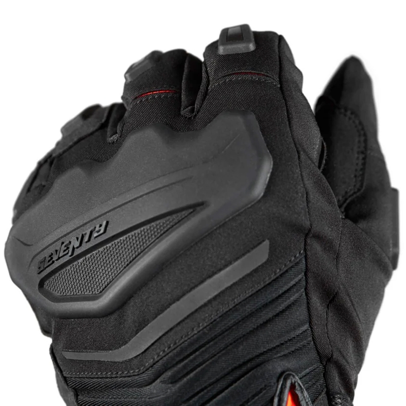 Rukavice na motorku Seventy Degrees SD-T13 Aspen Light čierno-červené
