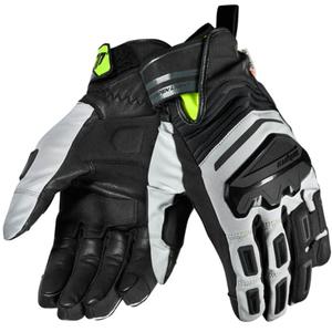 Rukavice na motorku Seventy Degrees SD-T13 Aspen Light čierno-šedo-fluo žlté