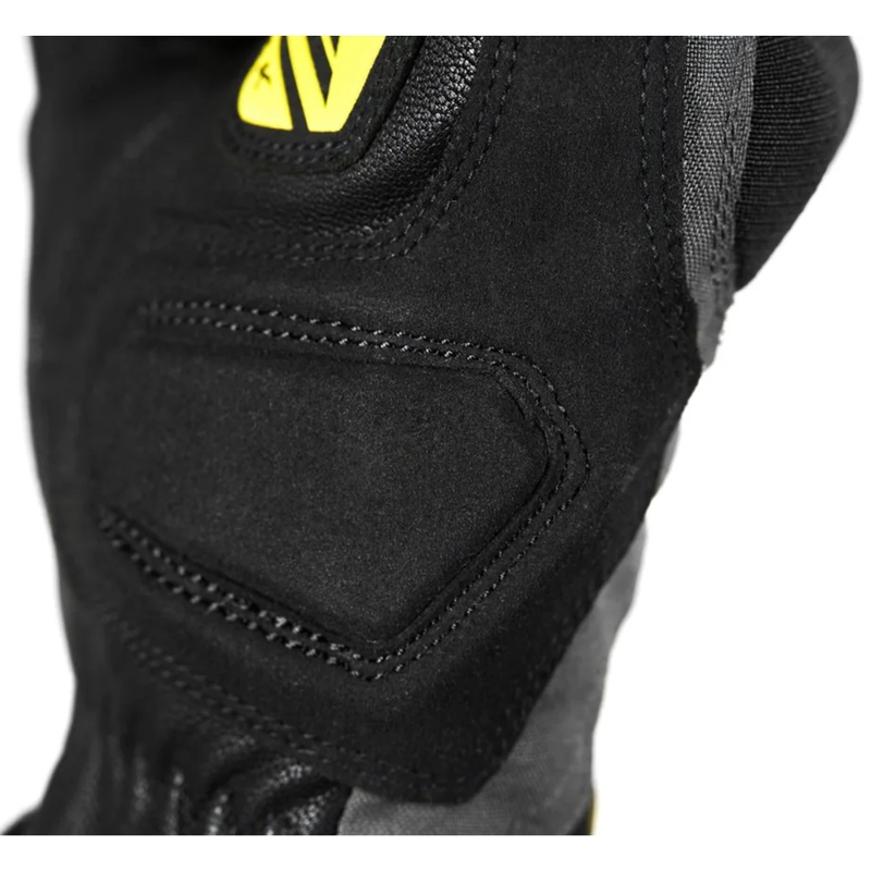 Rukavice na motorku Seventy Degrees SD-T55 Atak čierno-fluo žlté