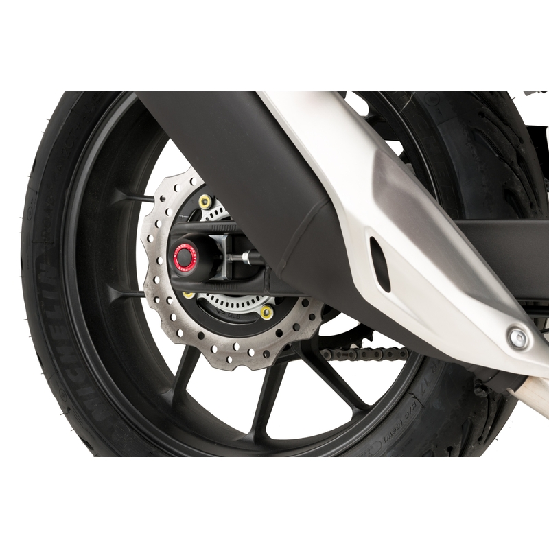 Padáky  do kolesa PUIG PHB19 čierna bez farebných krytov, zadné pre HONDA CB 750 Hornet 2023-2026