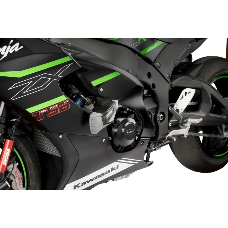 Posuvníky rámu PUIG PRO 2.0 čierna pre KAWASAKI ZX-10R / RR Ninja 1000 2011-2026