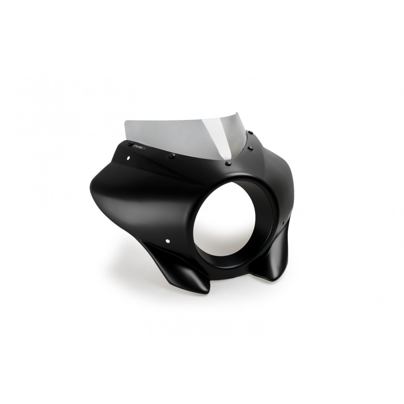 Plexi štít PUIG MIRAGE SPORT dymové matt black housing