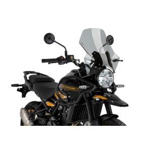 Plexi štít PUIG ADJUSTABLE 22113H dymové