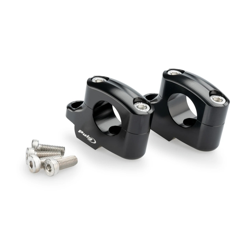 Zvýšenie riadidiel PUIG PULLBACK čierna height 20mm, d 29,2mm