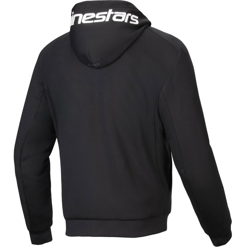Mikina na motorku Alpinestars Chrome V2 Sport čierno-biela