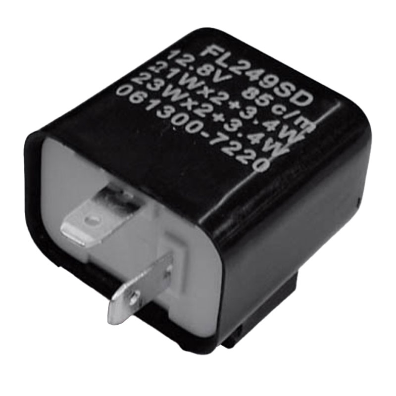 Prerušovač smeroviek Highsider Smart 2 pólový 12 V/21 W čierne