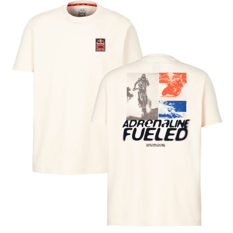 Tričko KTM Red Bull Racing Fuel béžové