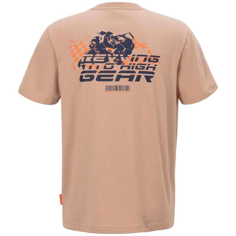 Tričko KTM Red Bull Racing Gear béžové