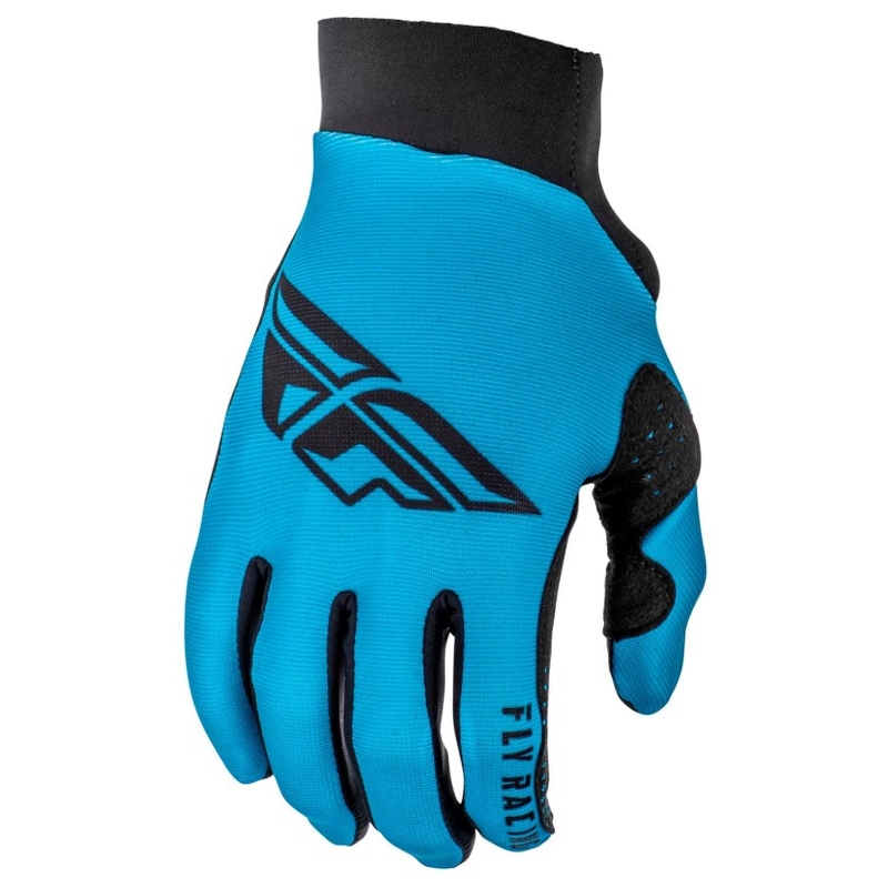 Motocrossové rukavice FLY Racing PRO LITE 2019 - USA modro-čierne výpredaj