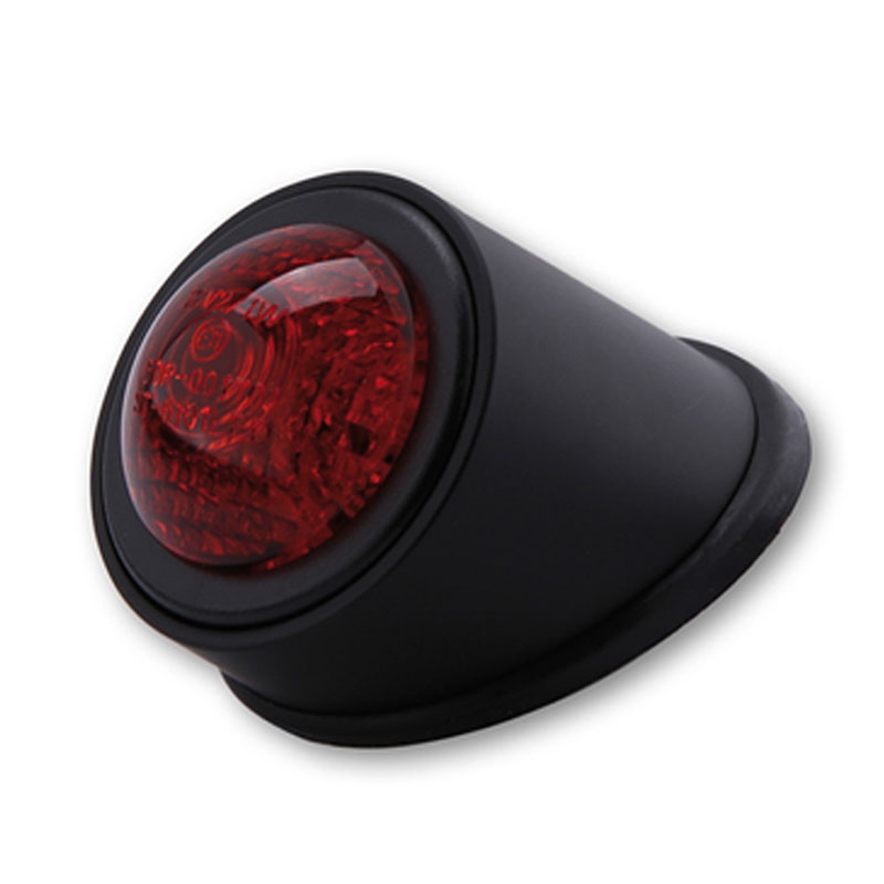 Zadné LED svetlo Highsider Smart OLD SCHOOL čierne