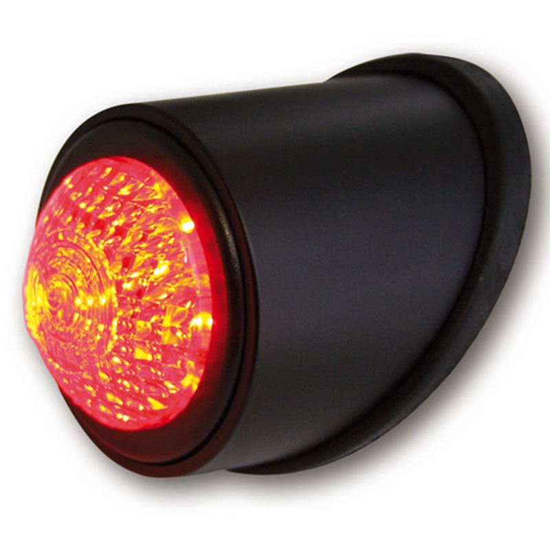 Zadné LED svetlo Highsider Smart OLD SCHOOL čierne