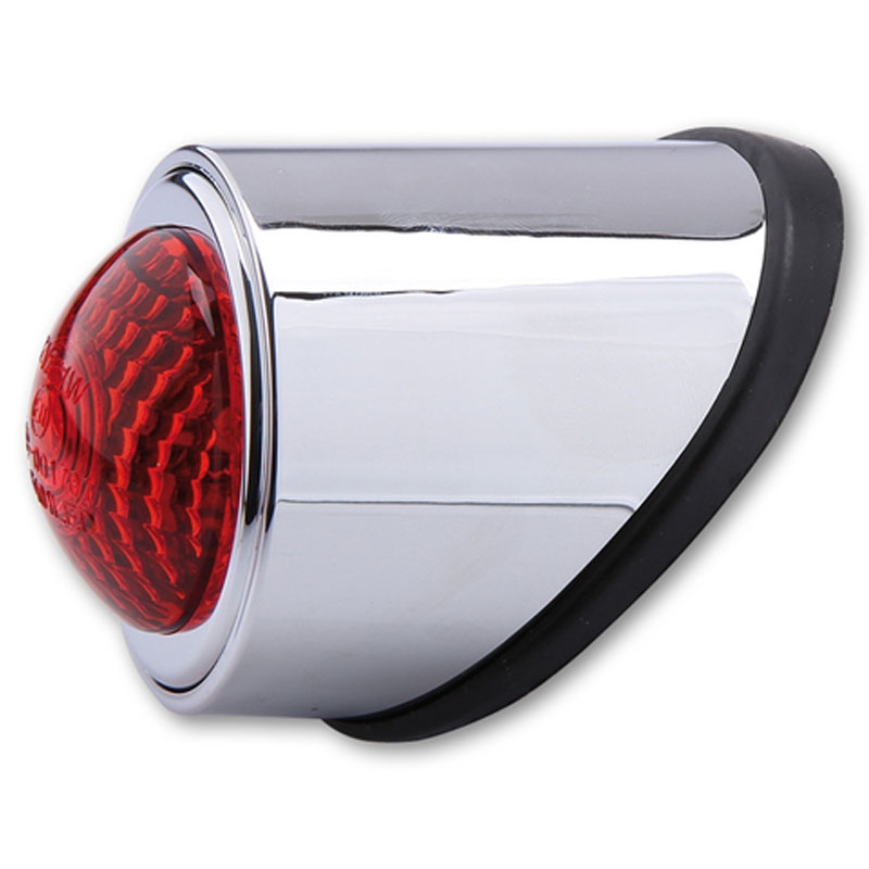 Zadné LED svetlo Highsider Smart OLD SCHOOL chrómované