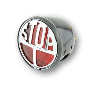 Zadné LED svetlo Highsider Smart čierno-červené