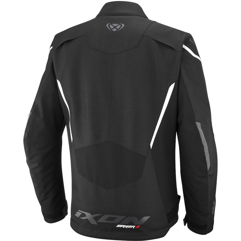 Bunda na motorku IXON Striker 2 C-Sizing čierno-biela