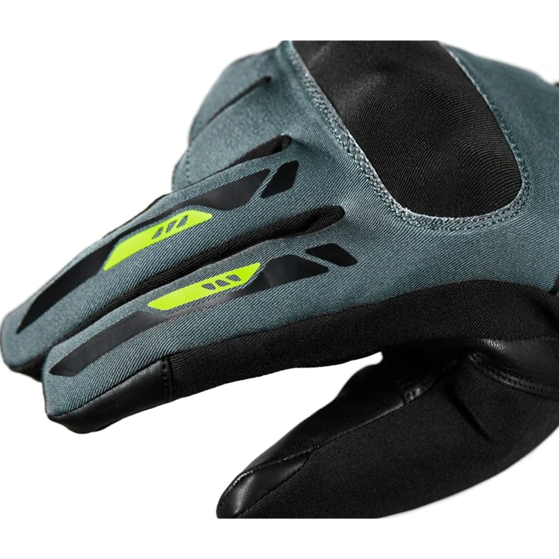 Rukavice na motorku Seventy Degrees SD-T57 Giau čierno-šedo-fluo žlté