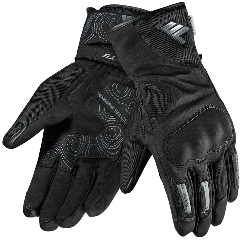 Rukavice na motorku Seventy Degrees SD-T15 Patrol čierne