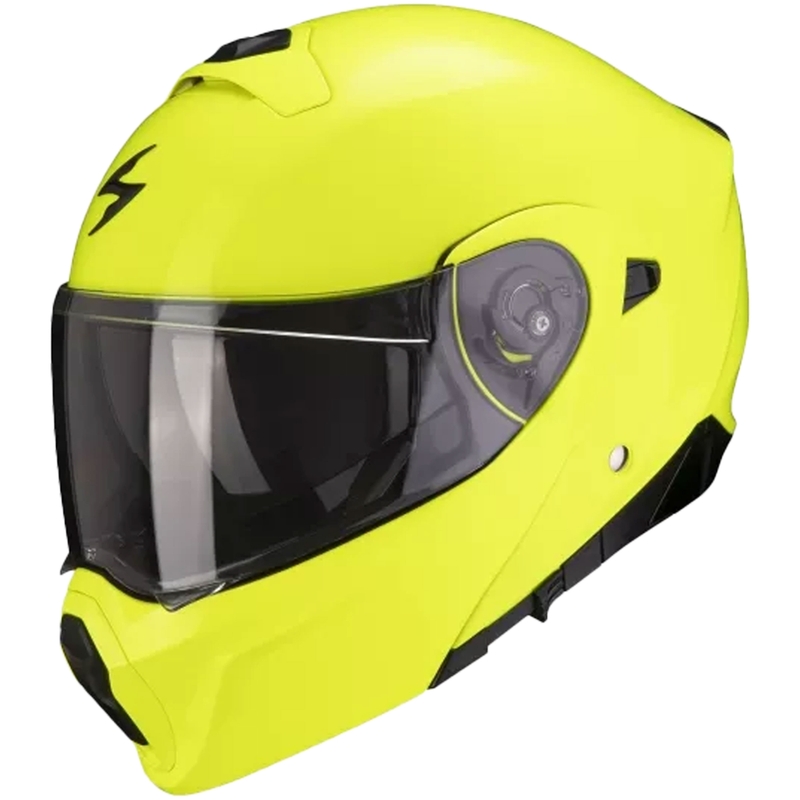 Výklopná prilba Scorpion EXO-930 Solid fluo žltá