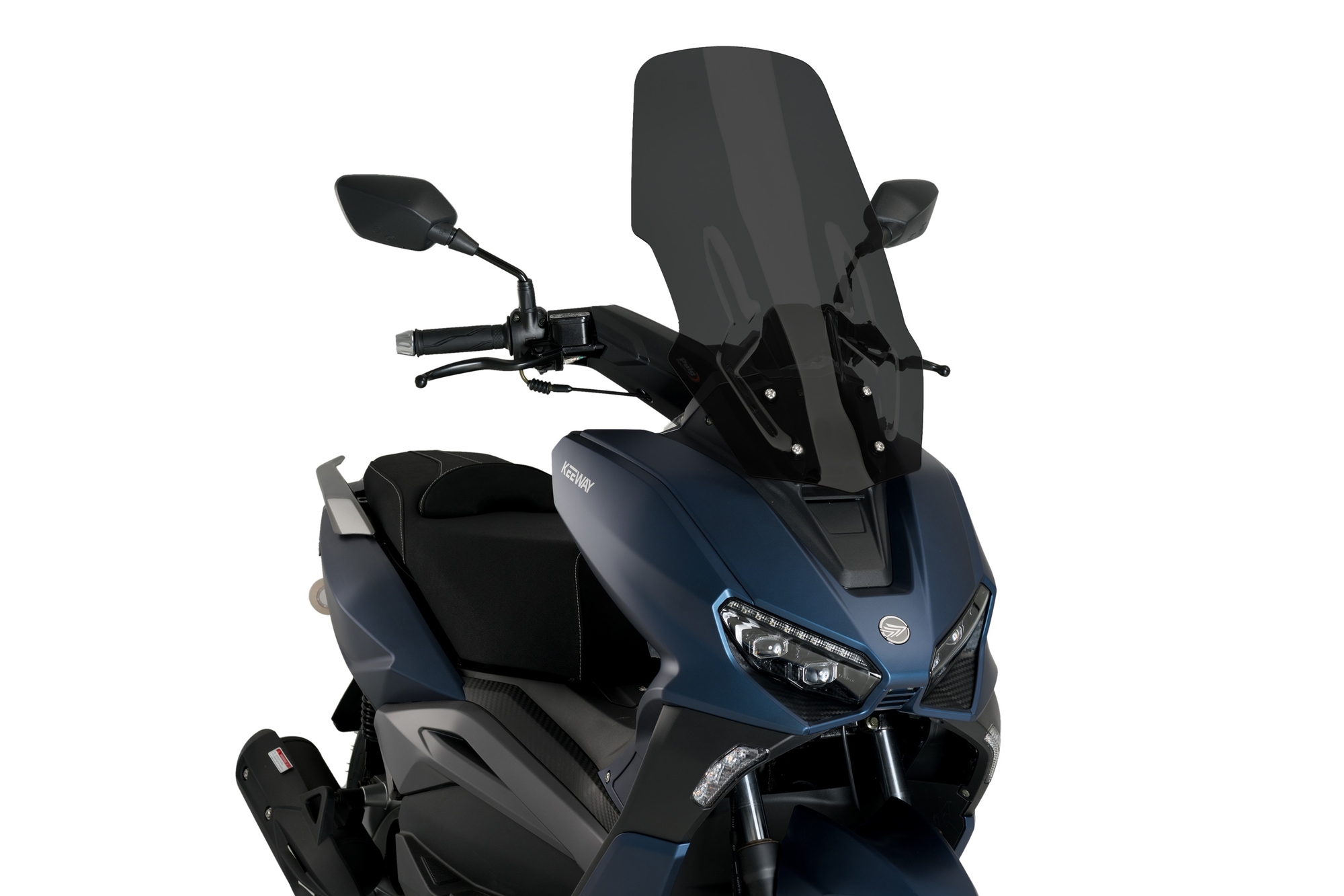 Plexi na motorku PUIG V-TECH LINE TOURING 20713F tmavá dymová