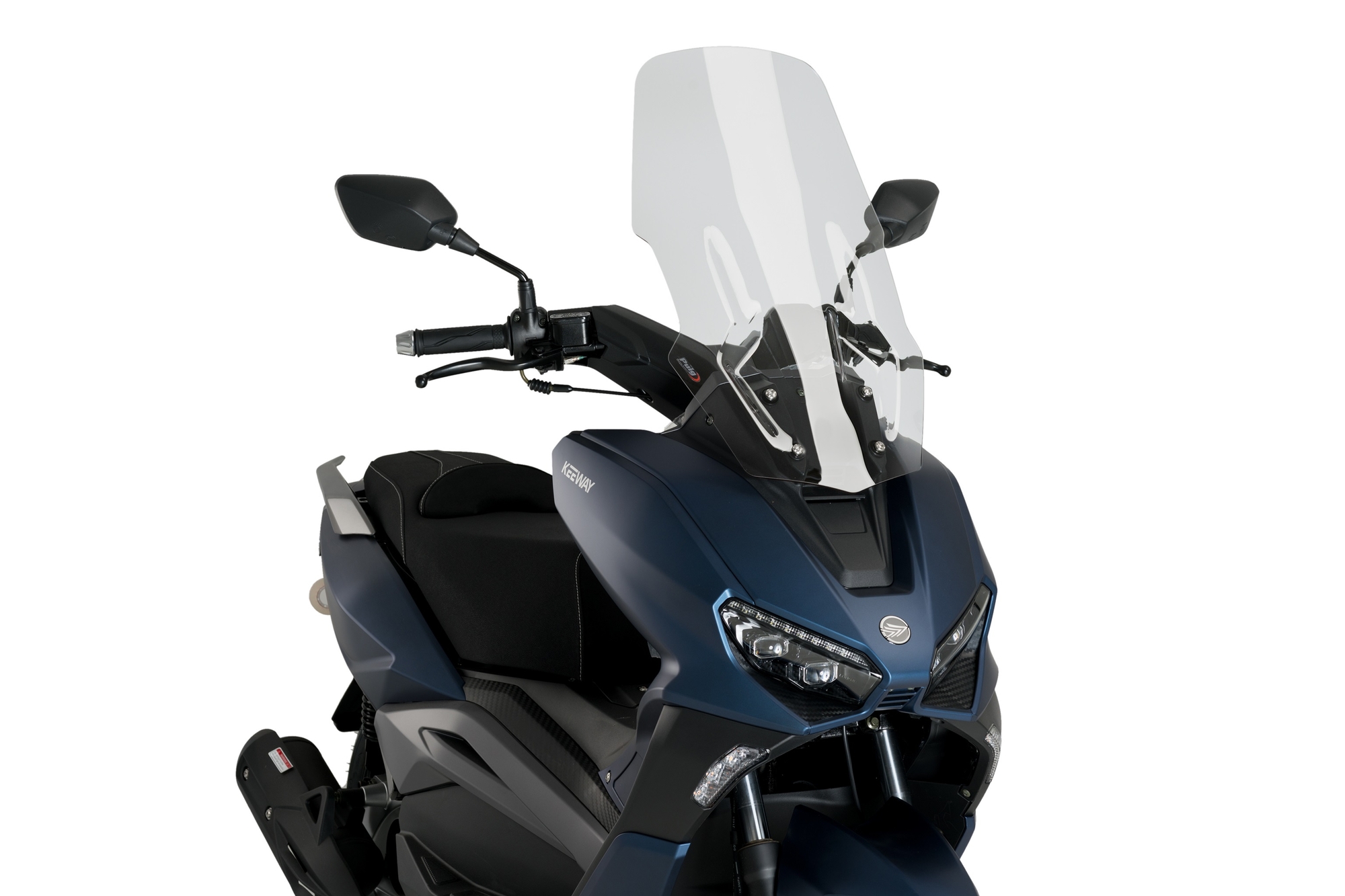 Plexi na motorku PUIG V-TECH LINE TOURING 20713W priehľadná