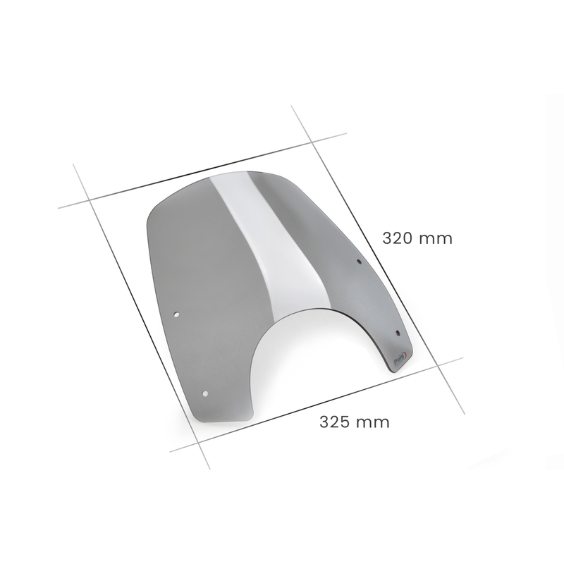 Plexi na motorku PUIG NEW GEN. SPORT dymové