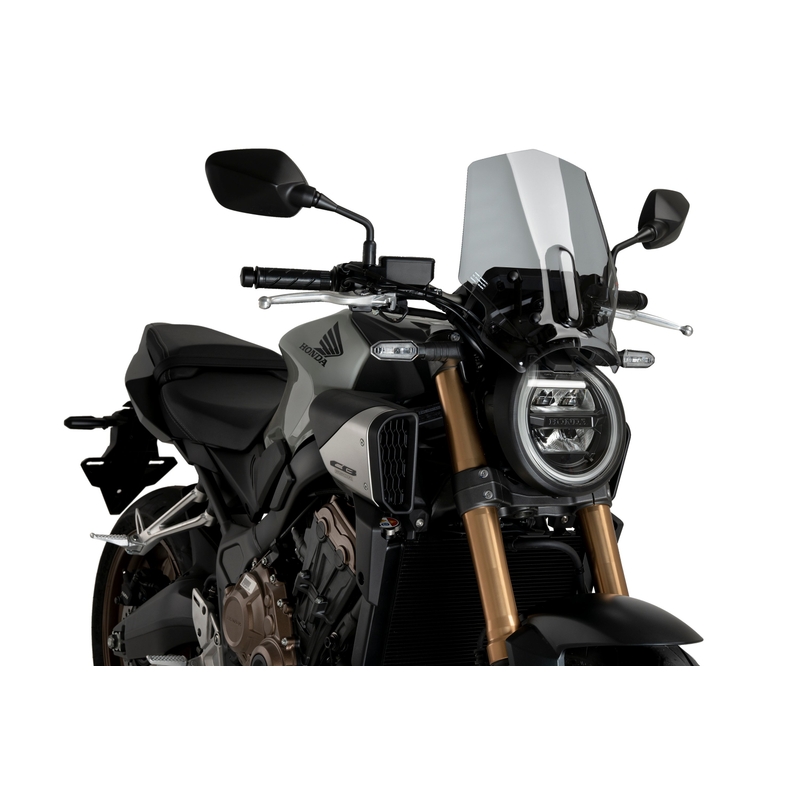 Plexi na motorku PUIG NEW GEN. SPORT dymové