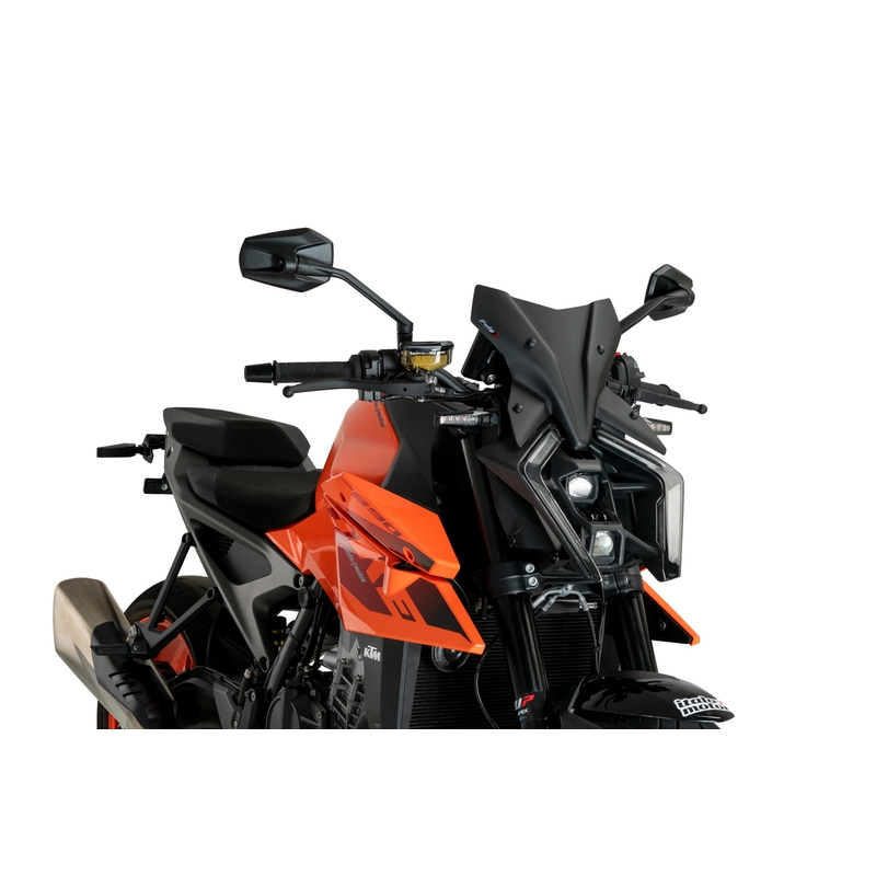 Plexi na motorku PUIG NEW GEN. SPORT matná čierna