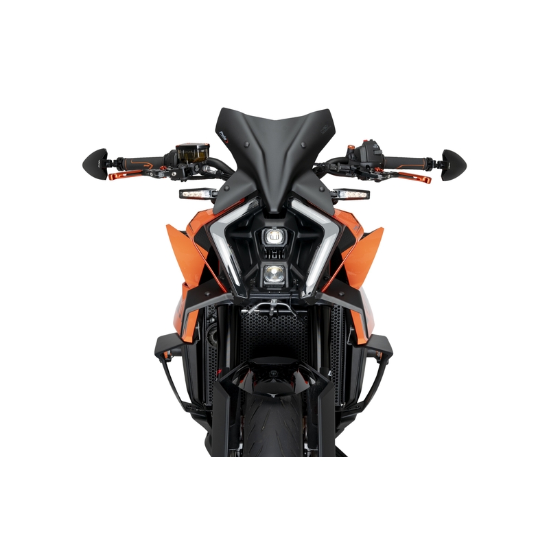 Plexi na motorku PUIG NEW GEN. SPORT matná čierna