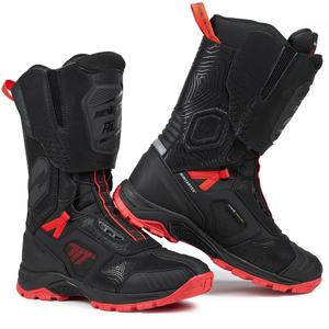 Topánky na motorku Seventy Degrees SD-BA6 Stelvio High čierno-červené