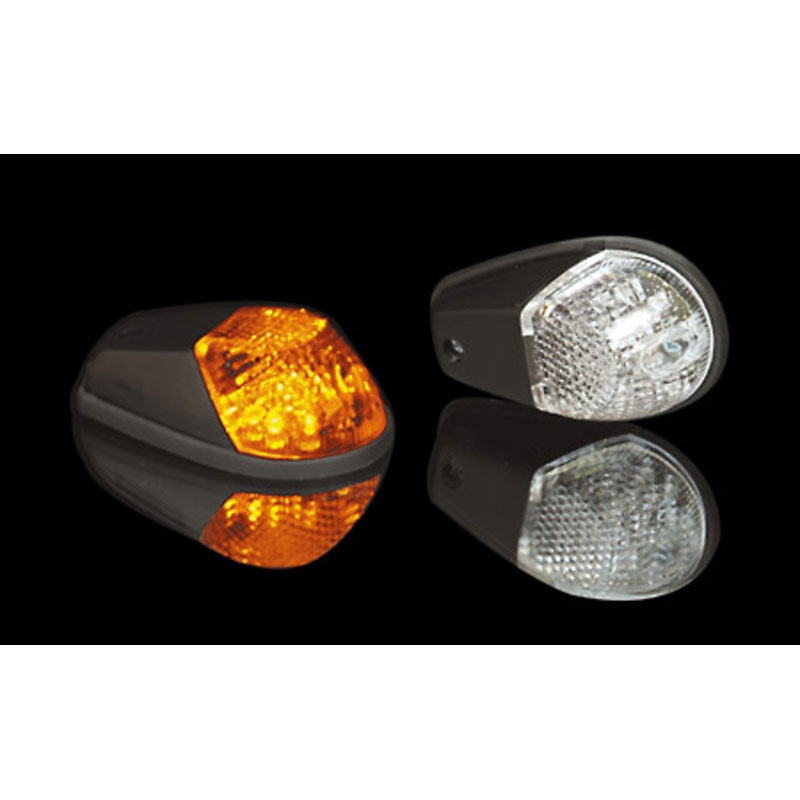 Smerovka na motocykel Highsider Smart LED čierno-číra