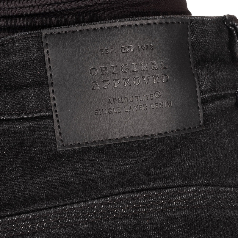 Dámske džínsy na motorku Oxford Sofia AA Slim jeans čierne