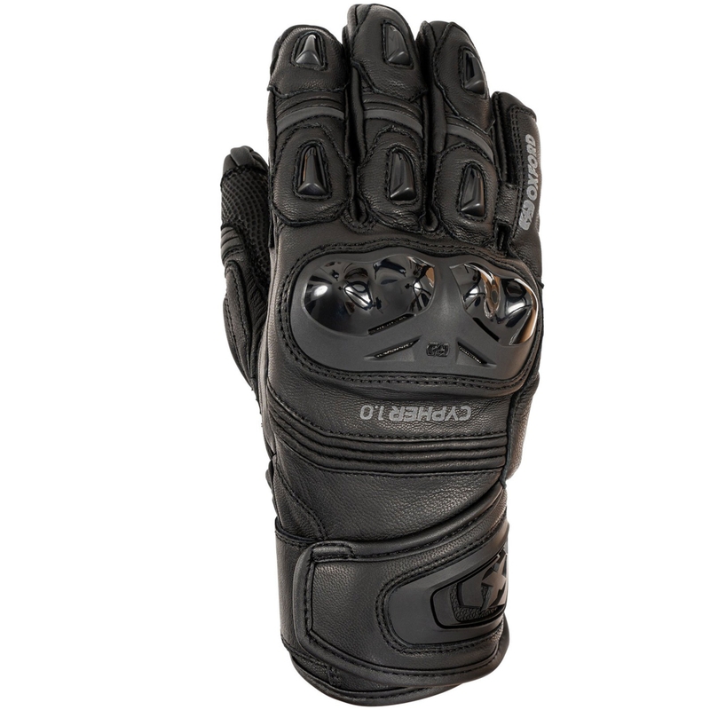 Rukavice na motorku Oxford Cypher 1.0 short čierne