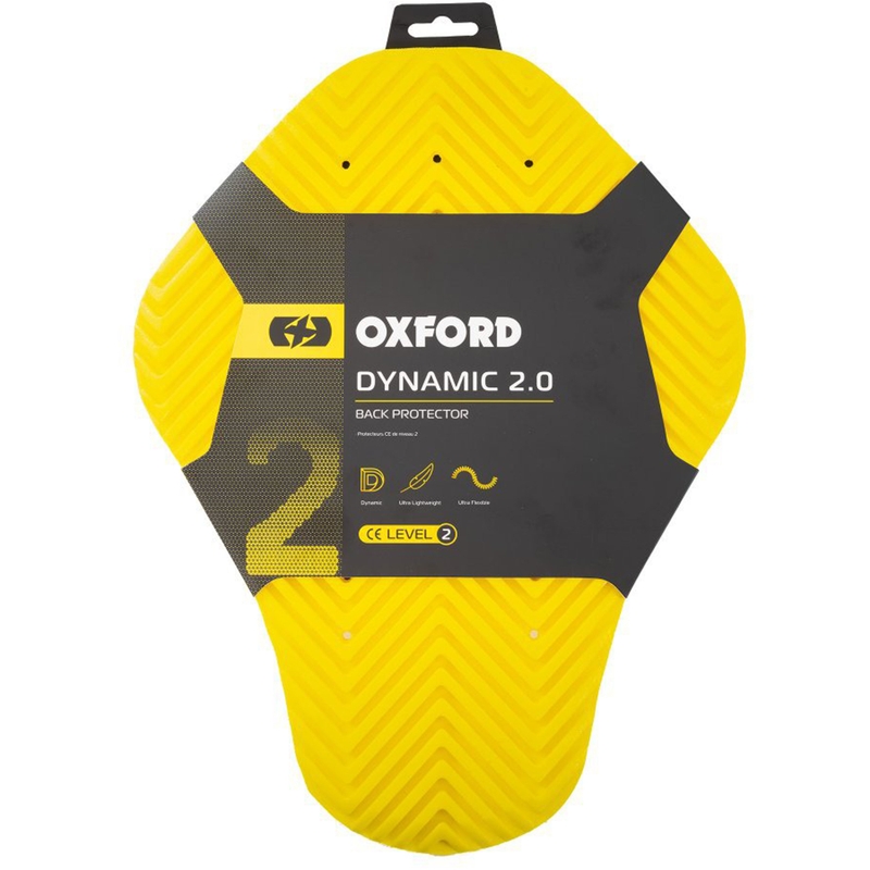 Chránič chrbtice Oxford Dynamic 2.0 level 2 žltý