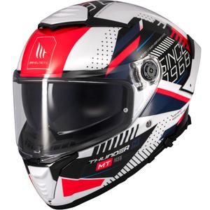 Integrálna helma na motorku MT Thunder 4 SV Luminence modrá