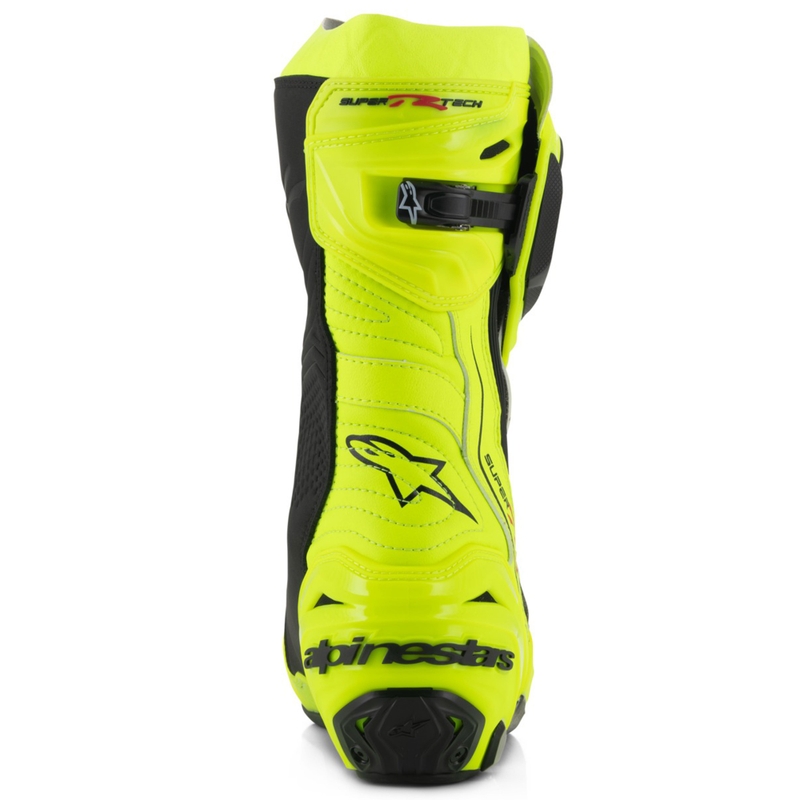 Topánky na motorku Alpinestars Supertech R fluo žlto-čierne