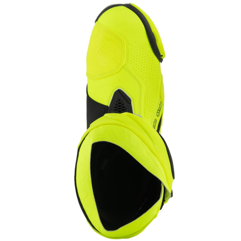 Topánky na motorku Alpinestars Supertech R fluo žlto-čierne