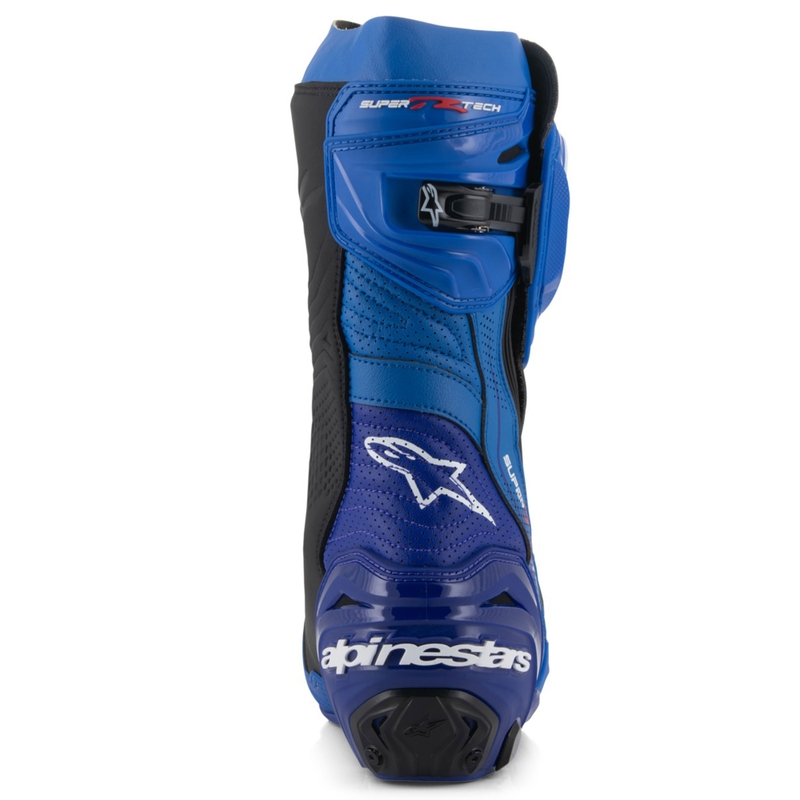 Topánky na motorku Alpinestars Supertech R Vented modro-čierne