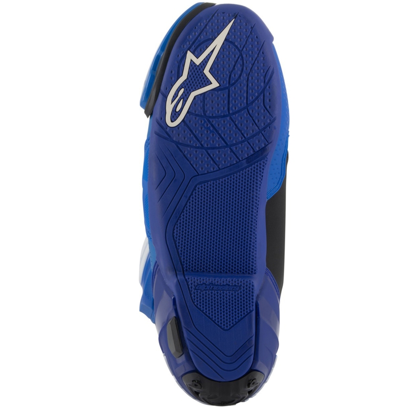Topánky na motorku Alpinestars Supertech R Vented modro-čierne
