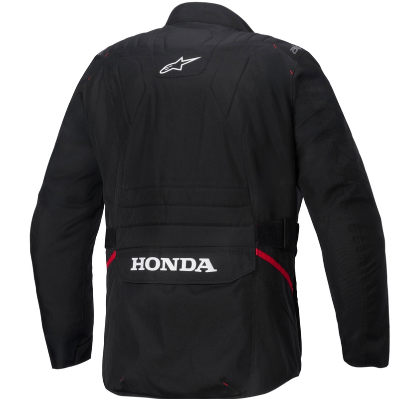 Bunda na motorku Alpinestars ST-1 Waterproof kolekcia Honda čierno-červená