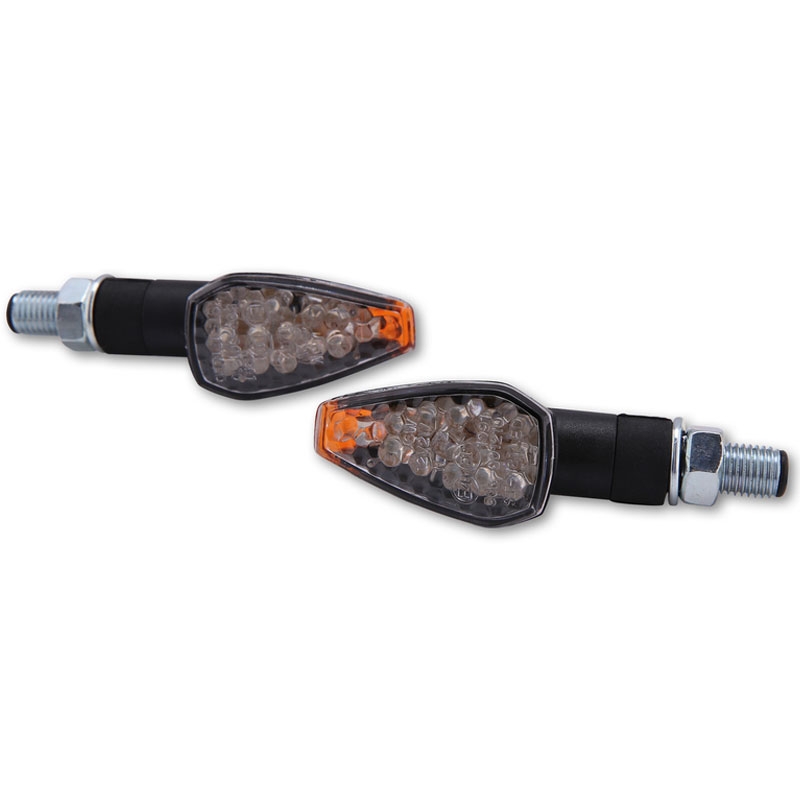 Smerovky na motocykel Highsider Smart Peak LED čierne