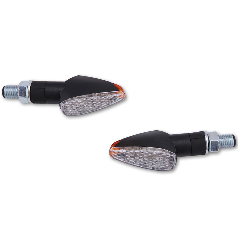 Smerovky na motocykel Highsider Smart Peak LED čierne