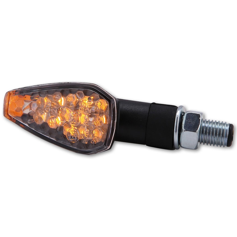Smerovky na motocykel Highsider Smart Peak LED čierne