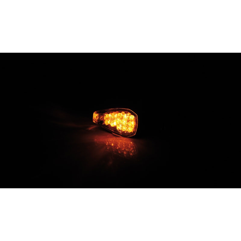 Smerovky na motocykel Highsider Smart Peak LED čierne