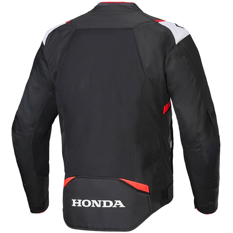 Bunda na motorku Alpinestars T-SPS Air V2 kolekcia Honda čierno-bielo-červená