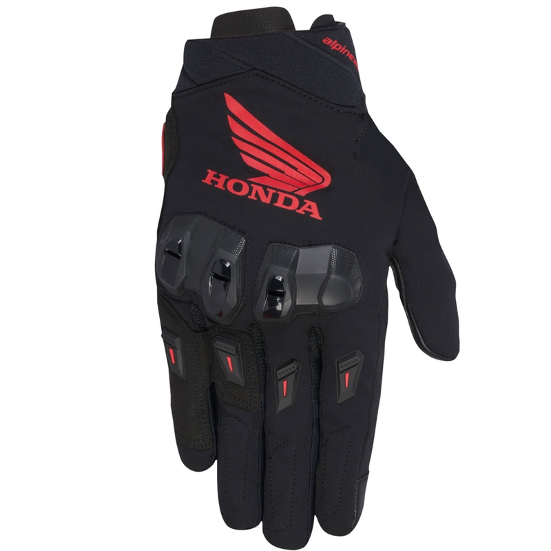 Rukavice na motorku Alpinestars SP X 3 kolekcia Honda čierno-červené