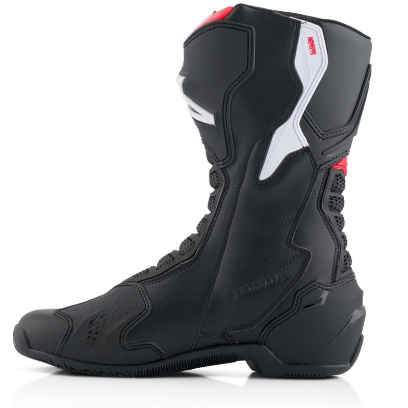 Topánky na motorku Alpinestars SMX-6 V3 kolekcia Honda čierno-červeno-biele