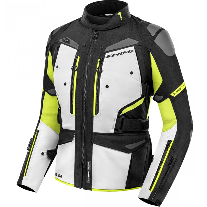 Dámska bunda na motocykel Shima Dune fluorescenčno žltá
