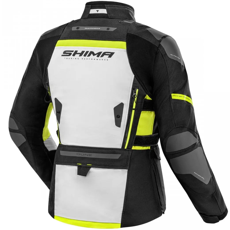 Dámska bunda na motocykel Shima Dune fluorescenčno žltá