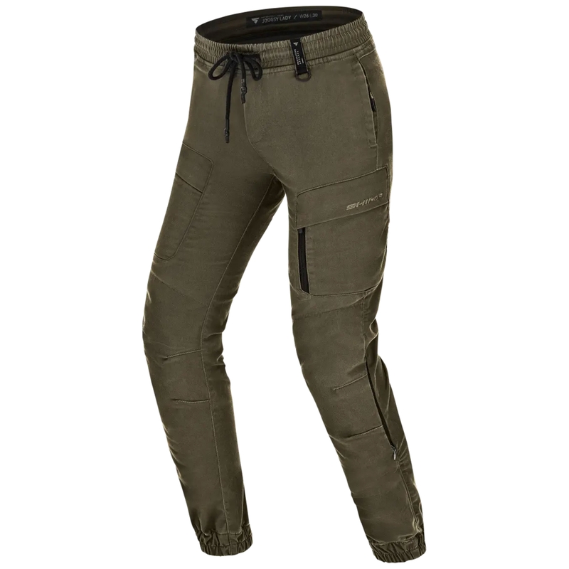 Dámske nohavice na motocykel Shima Joggsy khaki
