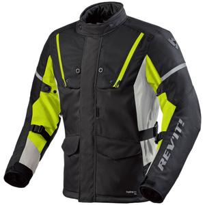 Bunda na motocykel Revit Horizon 3 H2O čierno-fluorescenčno žltá